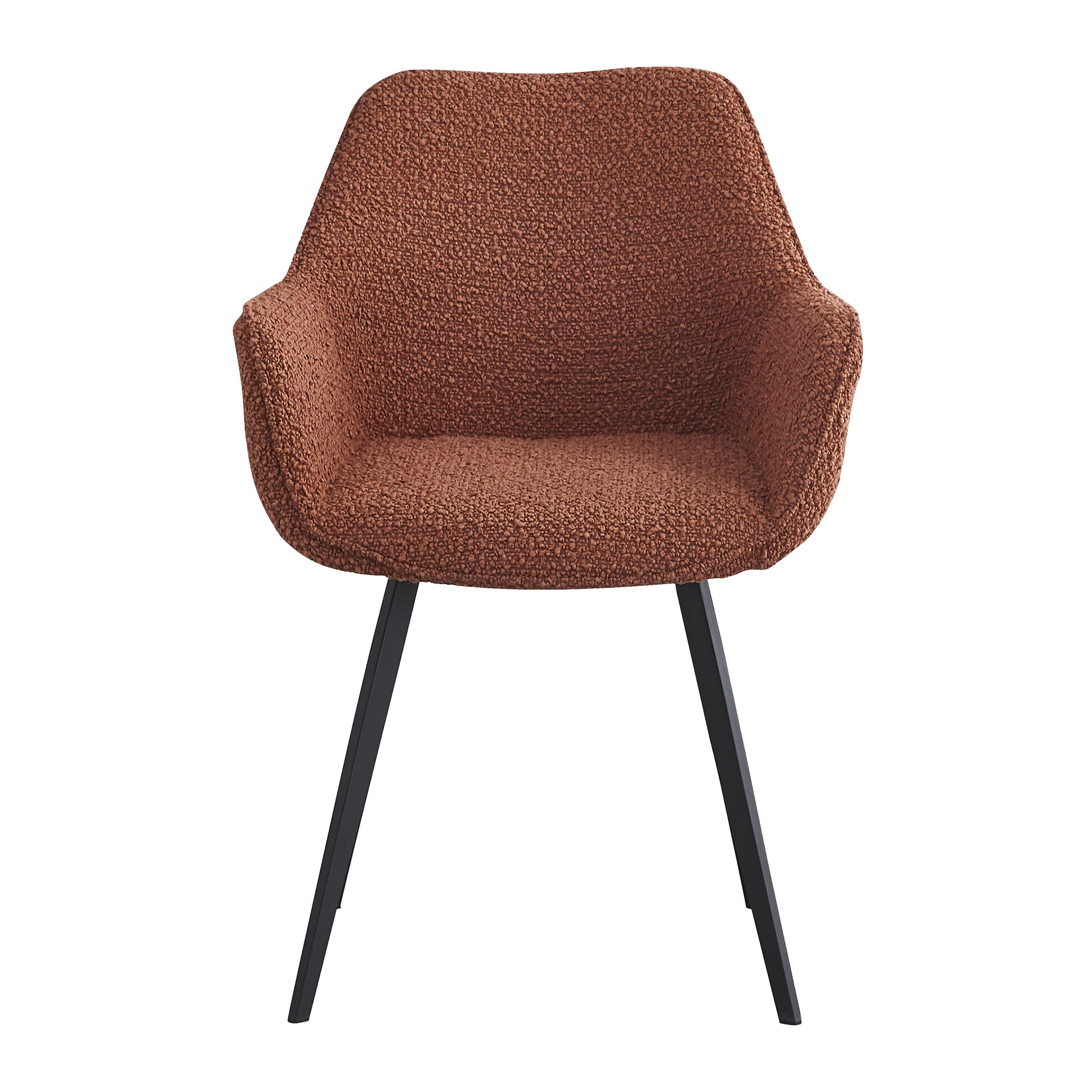 Luca Boucle Leaf Brown (set van 2)